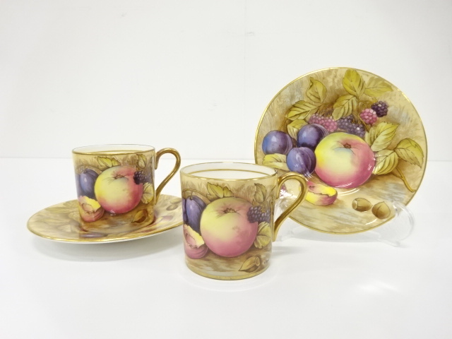 Aynsley　エインズレイ　デミタスカップ＆ソーサー　ペア